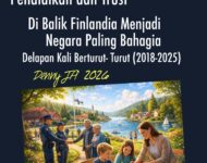 PENDIDIKAN DAN TRUST DI BALIK FINLANDIA MENJADI NEGARA PALING BAHAGIA DELAPAN KALI BERTURUT TURUT (2018–2025)