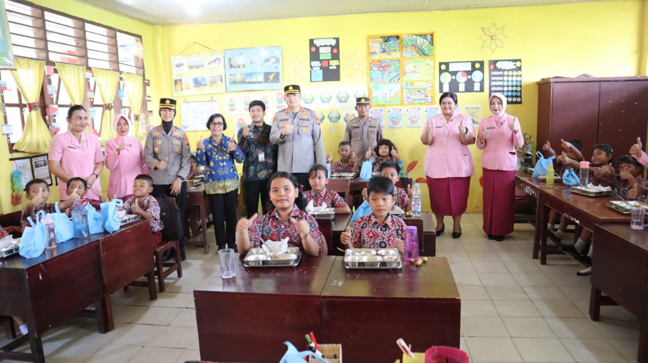 Polresta Deli Serdang Launching SPPG di Lubuk Pakam Wujudkan Dukungan Polri Terhadap Generasi Sehat
