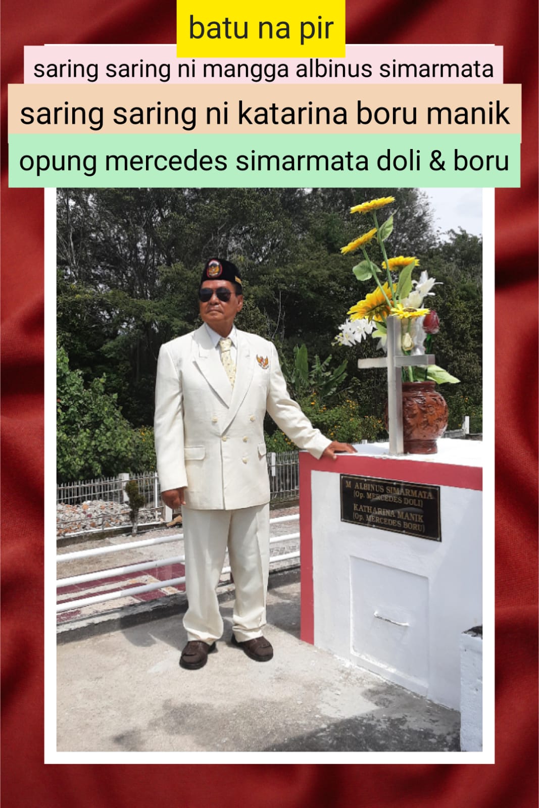 SELAMAT ULANG TAHUN KE 88 OH SIMARMATA SH - OPUNG REINER PARLINDUNGAN