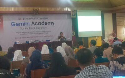 Akselerasi Digitalisasi Kampus, Dosen dan Staf UKMC Ikuti Pelatihan Gemini Academy Google for Education