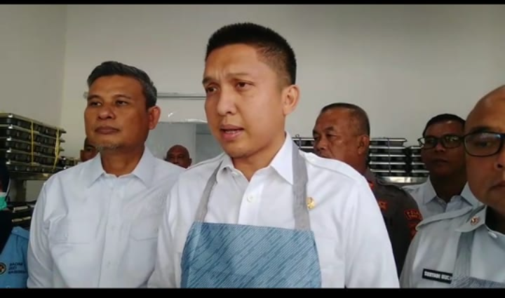 Bupati Ogan Ilir Hadiri Peresmian Dapur MBG Di Kecamatan Indralaya Utara.