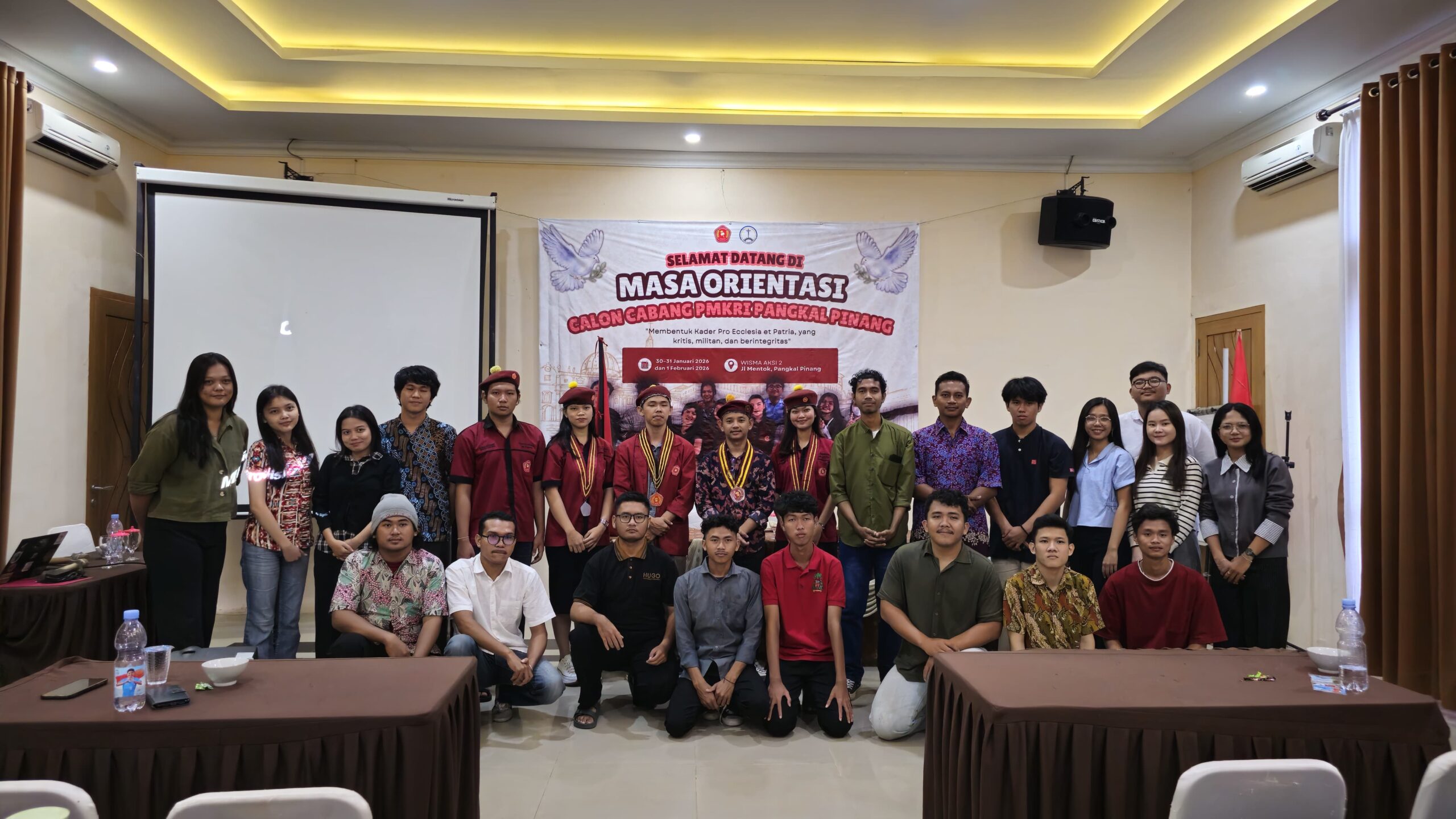 Masa Orientasi PMKRI Pangkal Pinang Dengan Semangat Kristianitas Intelektualitas dan Fraternitas Masa Orientasi PMKRI Pangkal Pinang Dengan Semangat Kristianitas Intelektualitas dan Fraternitas