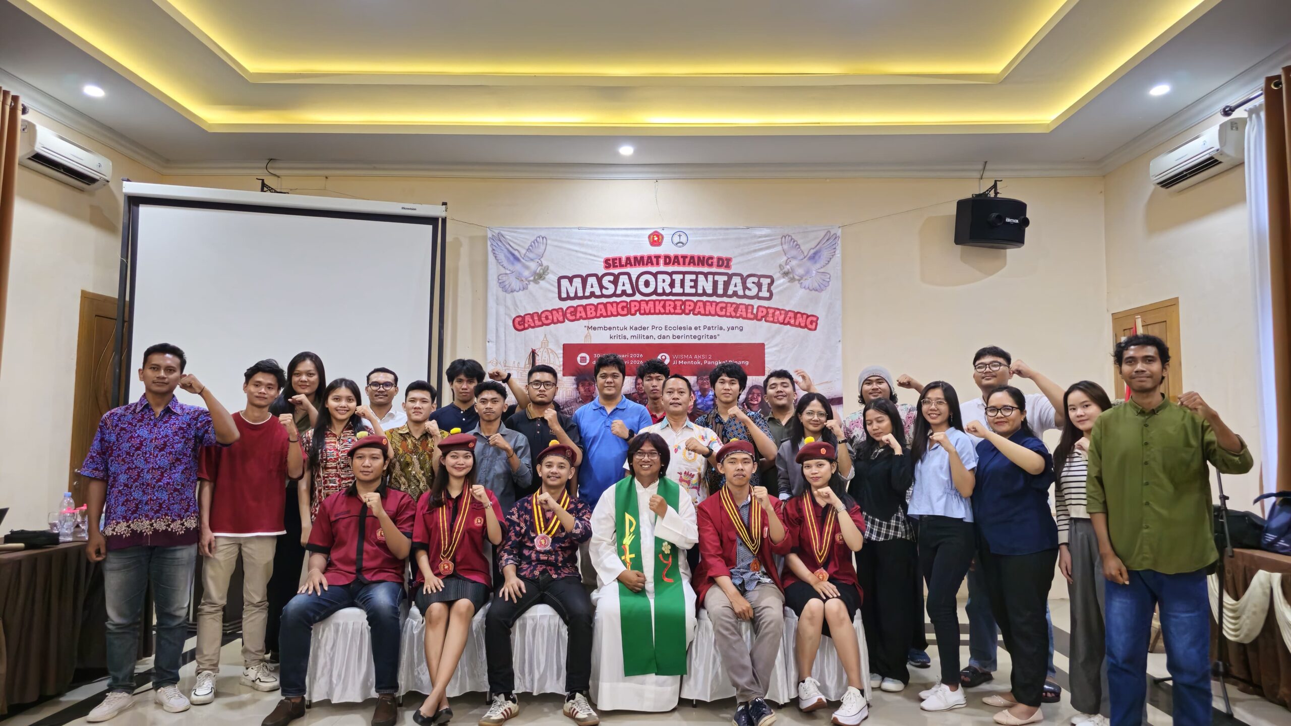 Masa Orientasi PMKRI Pangkal Pinang Dengan Semangat Kristianitas Intelektualitas dan Fraternitas Masa Orientasi PMKRI Pangkal Pinang Dengan Semangat Kristianitas Intelektualitas dan Fraternitas