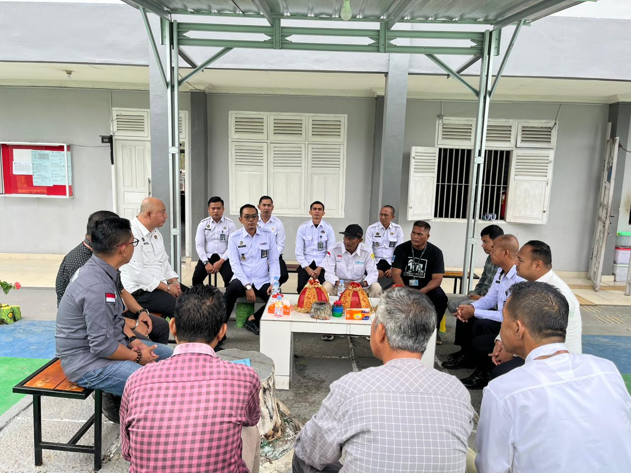 Kunjungan Silaturahmi 2 Organisasi Pers Di Ogan Ilir Ke Lapas Tanjung Raja