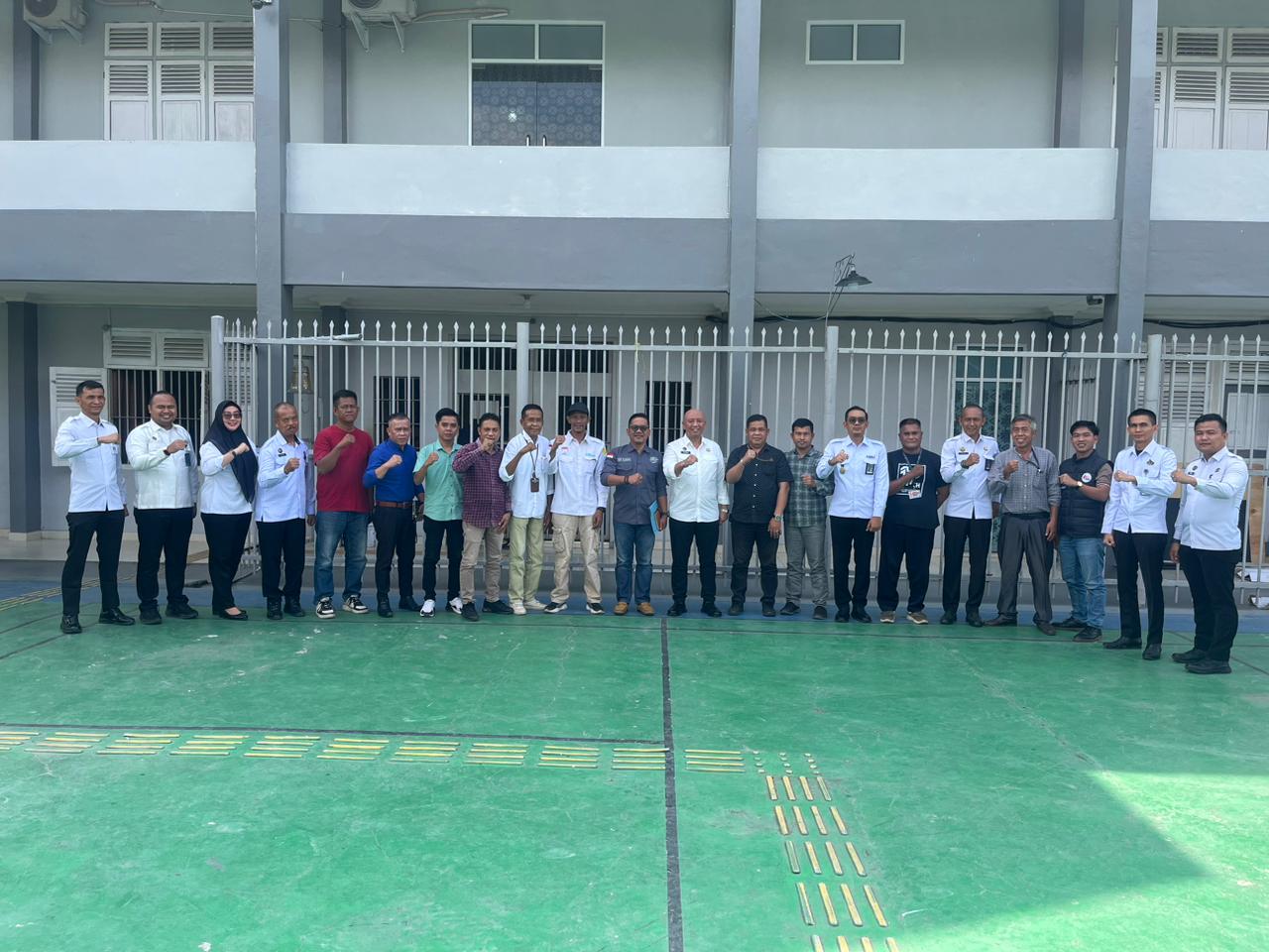 Kunjungan Silaturahmi 2 Organisasi Pers Di Ogan Ilir Ke Lapas Tanjung Raja