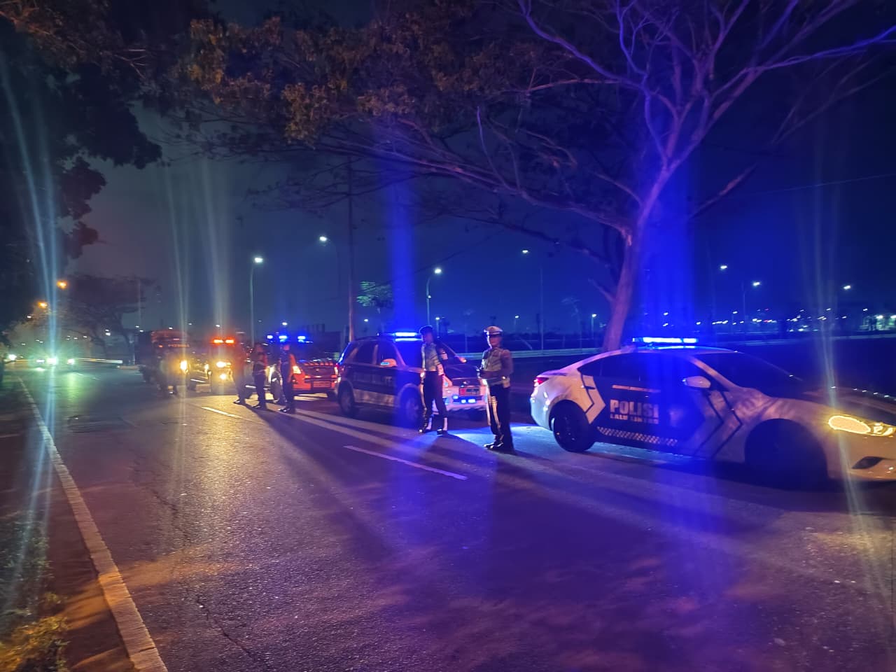 Pastikan Imlek 2577 Kondusif, Polresta Deli Serdang Laksanakan Patroli Skala Besar