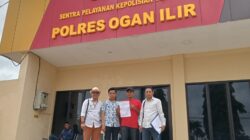 Resmi, Korban Pencurian Sawit Di Rantau Alai, Melapor Ke SPKT Polres Ogan Ilir