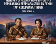 MENGAPA DI NEGARA YANG MAYORITAS POPULASINYA BERPUASA SEBULAN PENUH TAPI KORUPSINYA TINGGI?