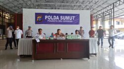 Kapolresta Deli Serdang Paparkan 9 Pengedar Narkoba dan 33,8 Kg Sabu Disita