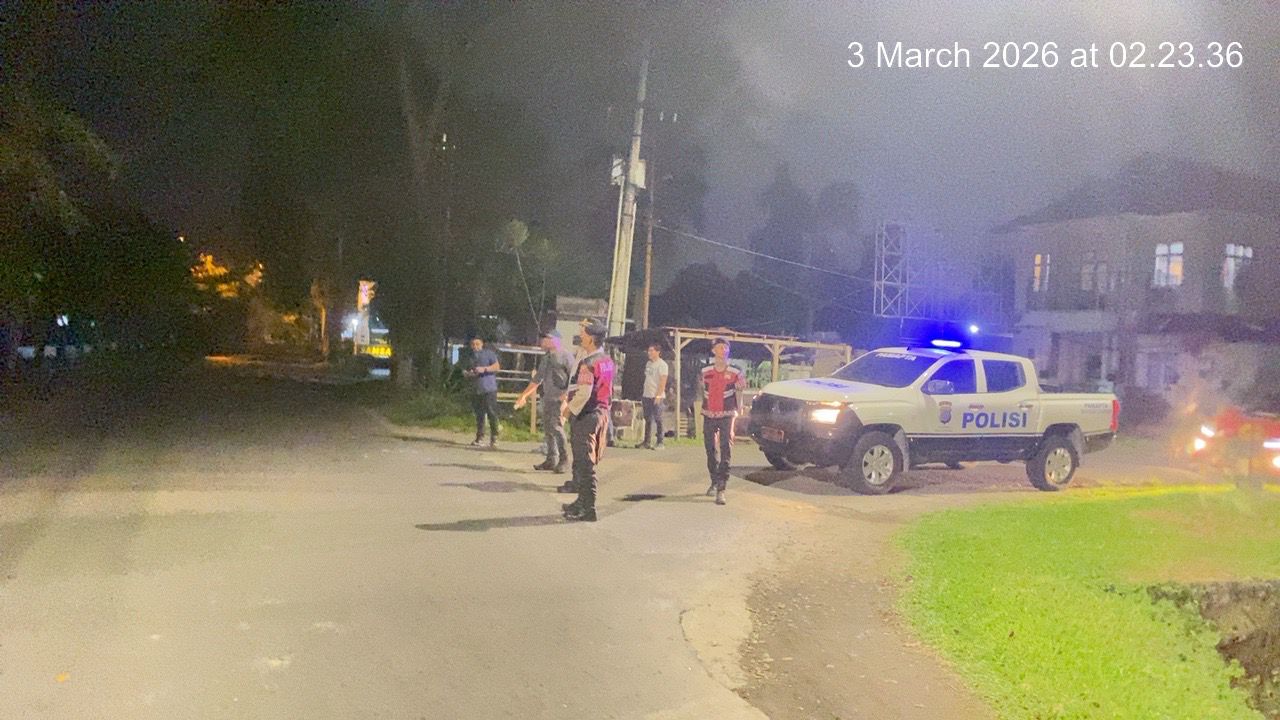 Polresta Deli Serdang Rutin Patroli Menyapa Subuh di Bulan Ramadhan