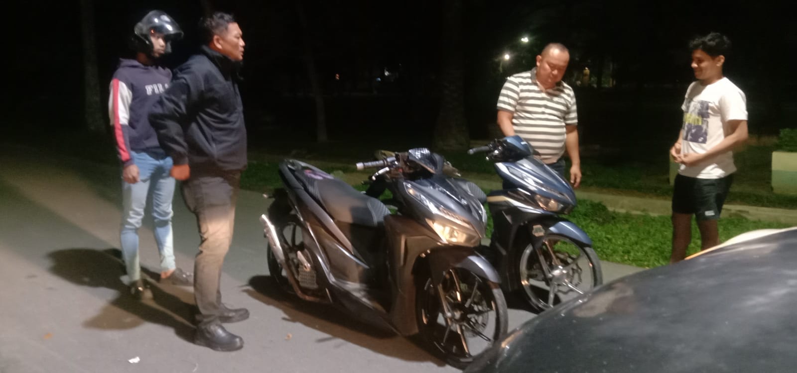 Polresta Deli Serdang Rutin Patroli Menyapa Subuh di Bulan Ramadhan