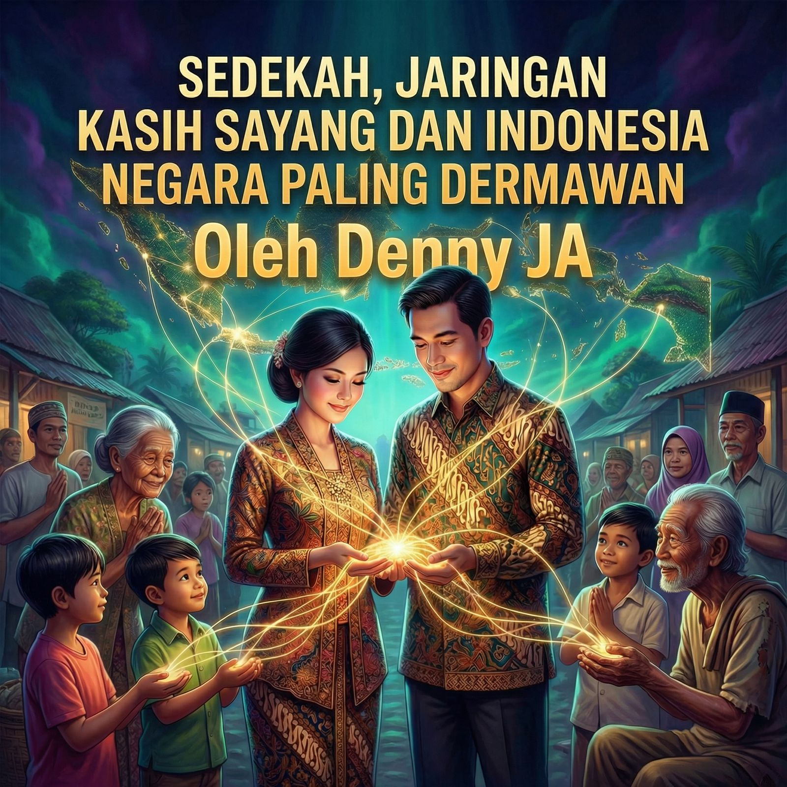 SEDEKAH, JARINGAN KASIH SAYANG DAN INDONESIA NEGARA PALING DERMAWAN