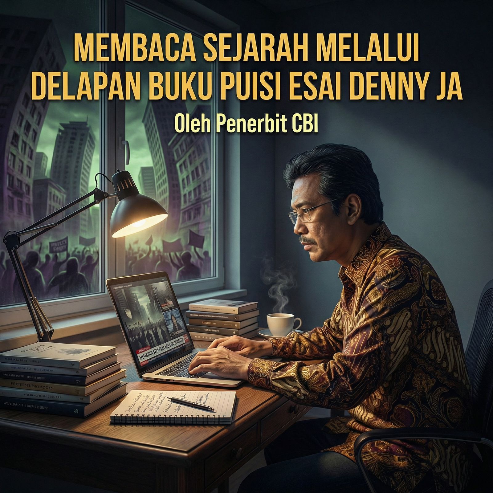 MEMBACA SEJARAH MELALUI DELAPAN BUKU PUISI ESAI DENNY JA