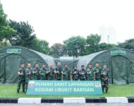 Pangdam I/BB Tinjau Simulasi Gelar Rumah Sakit Lapangan Di Makodam I/BB