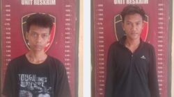 2 Pemuda Kompak Curi Sepedamotor, Diciduk Polisi