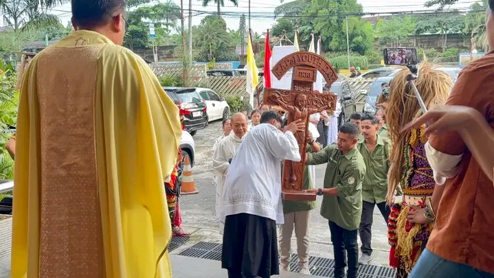 Salib KAPal Youth Day 2026 Tiba Gereja St Yoseph Palembang: Simbol Semangat dan Pembaruan Iman Kaum Muda