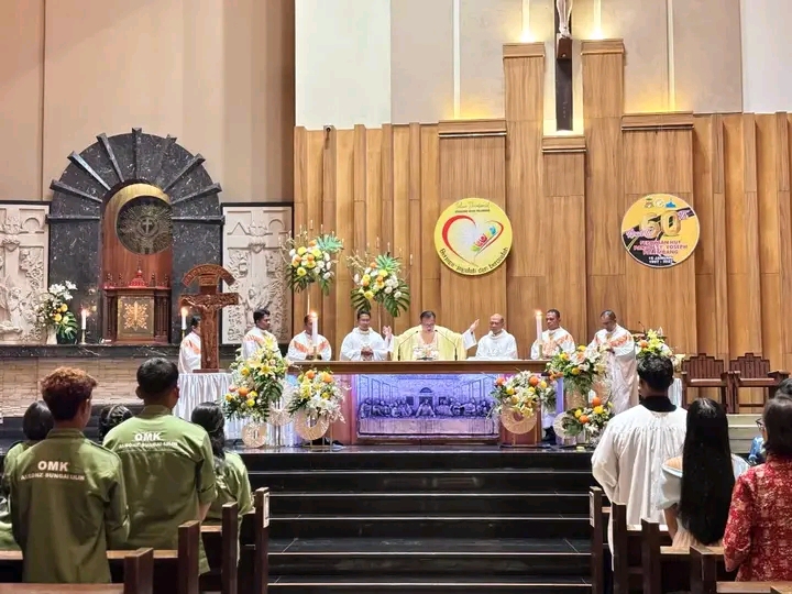 Salib KAPal Youth Day 2026 Tiba Gereja St Yoseph Palembang: Simbol Semangat dan Pembaruan Iman Kaum Muda