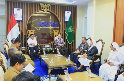 Satu Abad Melayani, Gubernur Sumsel Herman Deru Beri Apresiasi Khusus dan Siap Hadiri Perayaan 100 Tahun Kongregasi Suster Charitas