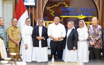 Satu Abad Melayani, Gubernur Sumsel Herman Deru Beri Apresiasi Khusus dan Siap Hadiri Perayaan 100 Tahun Kongregasi Suster Charitas