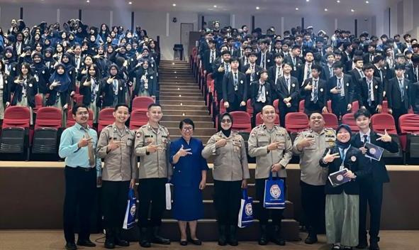 Sinergi Polri dan SMA Kusuma Bangsa Palembang: Deklarasi Damai Lawan Tawuran hingga Balapan Liar
