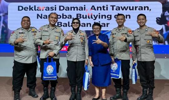 Sinergi Polri dan SMA Kusuma Bangsa Palembang: Deklarasi Damai Lawan Tawuran hingga Balapan Liar