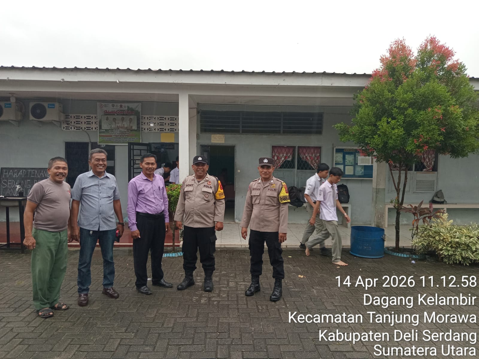 Polsek Tanjung Morawa Patroli Cegah Tawuran Konvoi Kelulusan SMA dan SMK