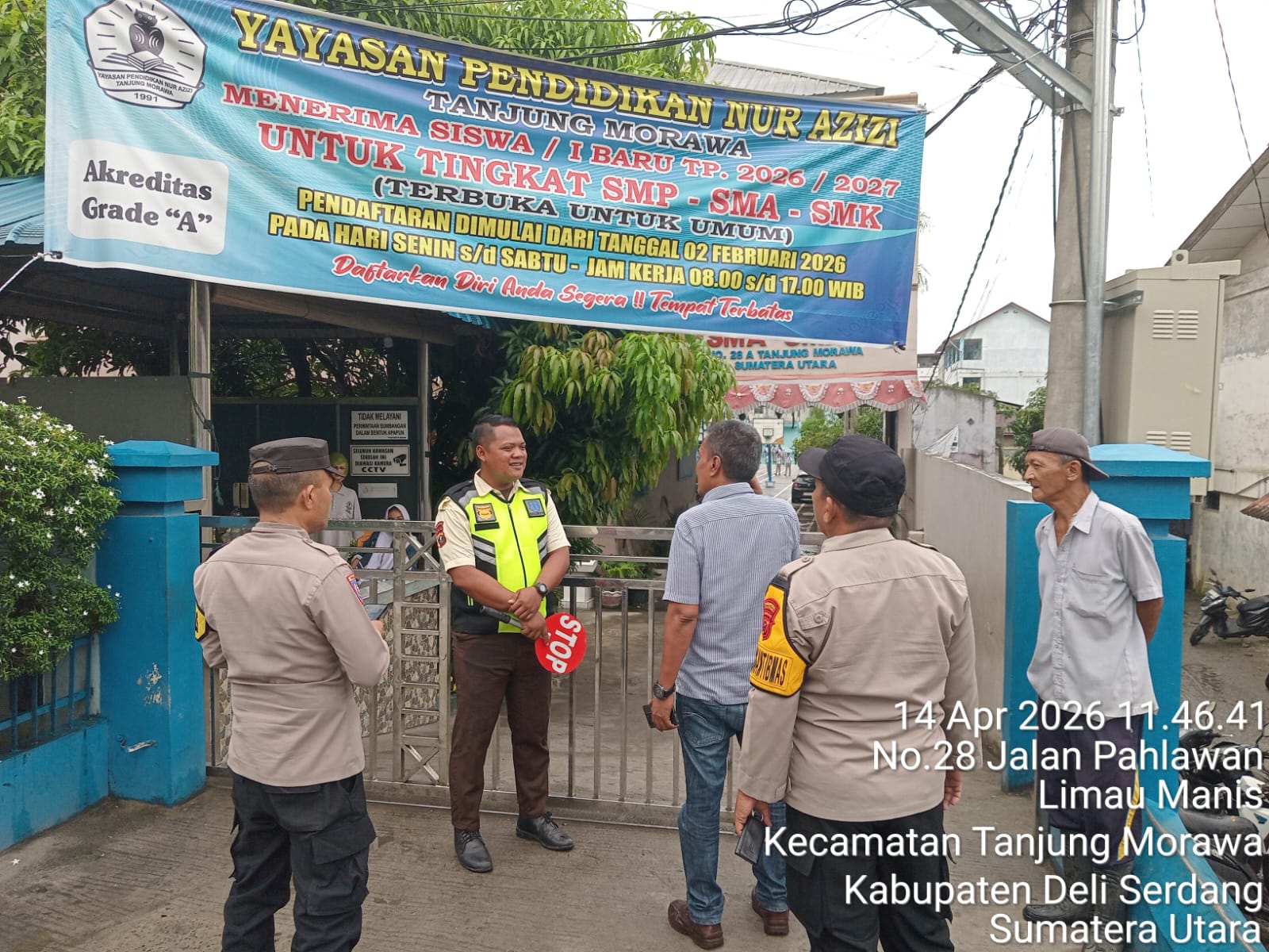 Polsek Tanjung Morawa Patroli Cegah Tawuran Konvoi Kelulusan SMA dan SMK