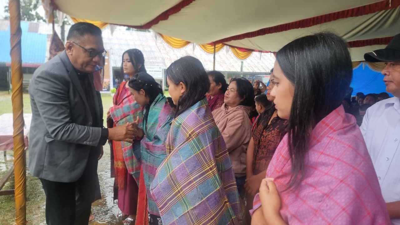 Keren dan Berbudaya, Pelepasan Siswa SMAN 1 Dolok Pardamean Tuai Pujian karena Konsep Tradisional Estetik