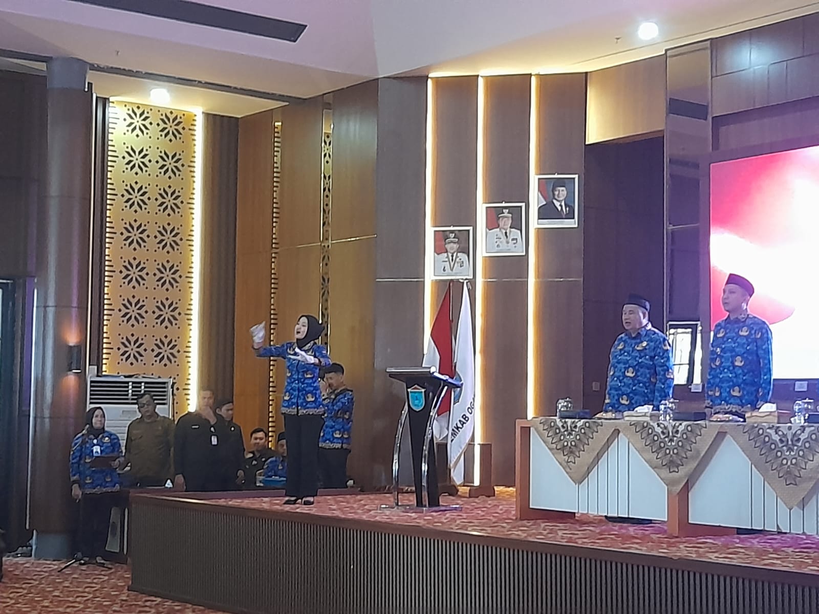 Bupati Ogan Ilir Resmi Lantik 122 PNS Danberharap Dapat Meningkatkan Pelayanan Plublik