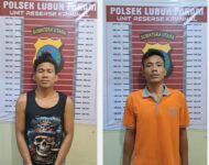 Unit Reskrim Polsek Lubuk Pakam Tangkap 2 Pelaku Curat
