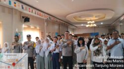 Polsek Tanjung Morawa Sosialisasi Penyalagunaan Narkoba Kepada Pelajar Yayasan Pendidikan Nur Azizi