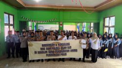 “BISMILLAH” Bag SDM Polres Ogan Ilir Hadir di Sekolah, Bentengi Pelajar dari Kenakalan Remaja dan Bahaya Narkoba