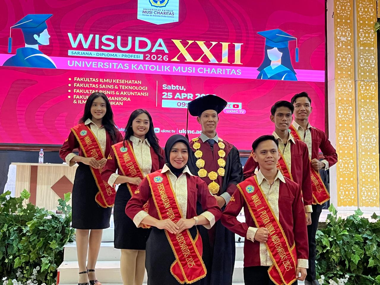 Wisuda XXII Universitas Katolik Musi Charitas: Luluskan 232 Sarjana yang Adaptif di Era Kecerdasan Buatan