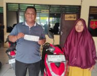 Terekam CCTV, 2 Pelaku Tinggalkan Sepeda motor Saat Lihat Patroli Polisi