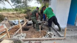 TMMD 128 Gebang, Pembuatan 5 Sumur Bor, dan Peningkatan Jalan 1500 M Terus Dikebut Satgas