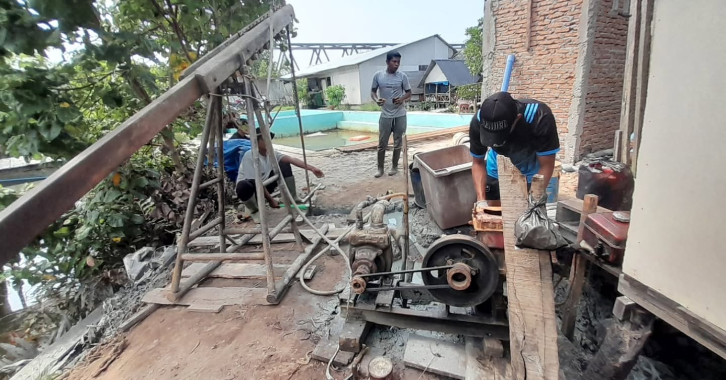 TMMD 128 Gebang, Pembuatan 5 Sumur Bor, dan Peningkatan Jalan 1500 M Terus Dikebut Satgas