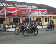 Polresta Deli Serdang Uji Kesiapan Lewat Simulasi Sispam Kota