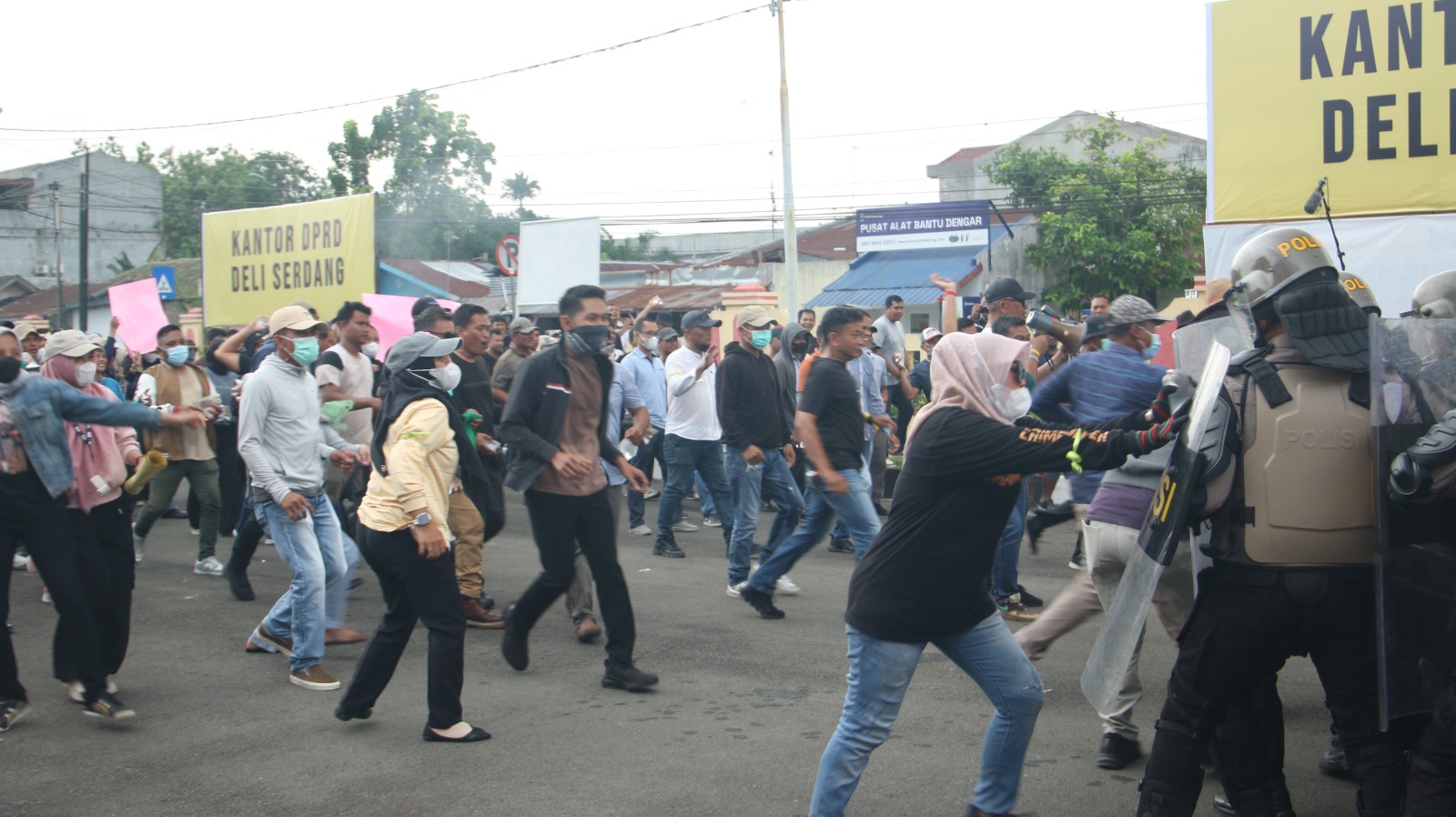 Polresta Deli Serdang Uji Kesiapan Lewat Simulasi Sispam Kota