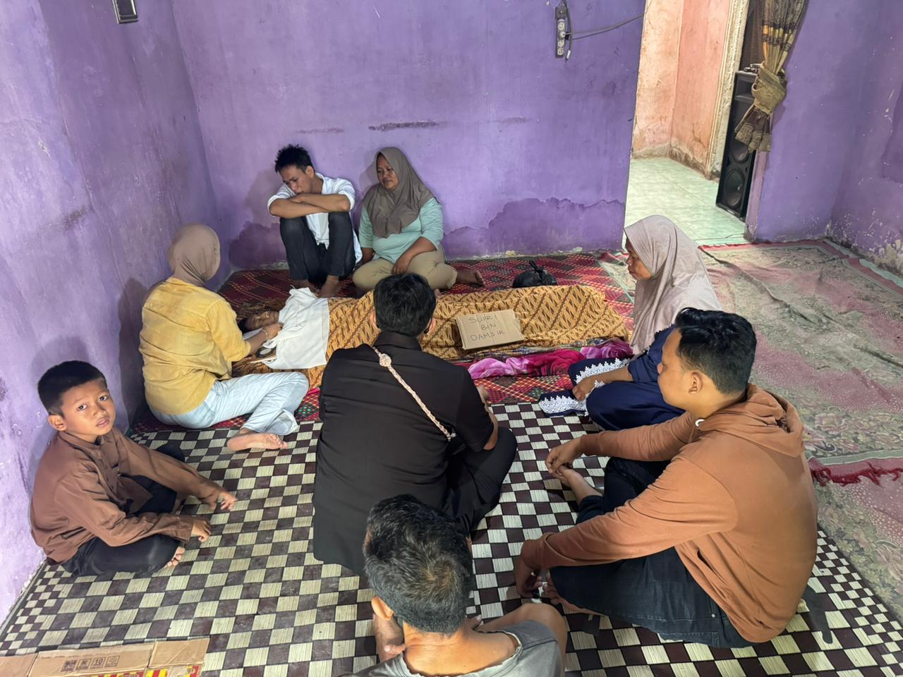 Polres Ogan Ilir Melalui Polsek Indralaya Respon Cepat Temuan Warga Gantung Diri di Desa Lorok