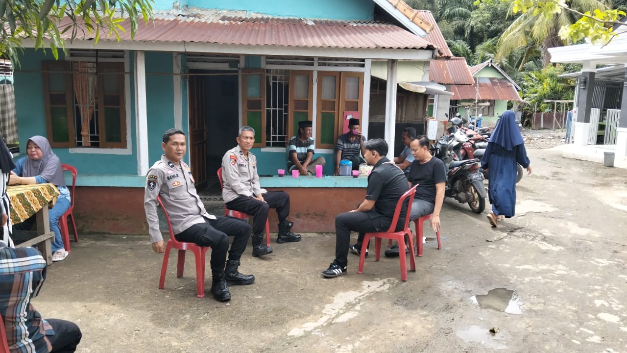 Polres Ogan Ilir Melalui Polsek Indralaya Respon Cepat Temuan Warga Gantung Diri di Desa Lorok