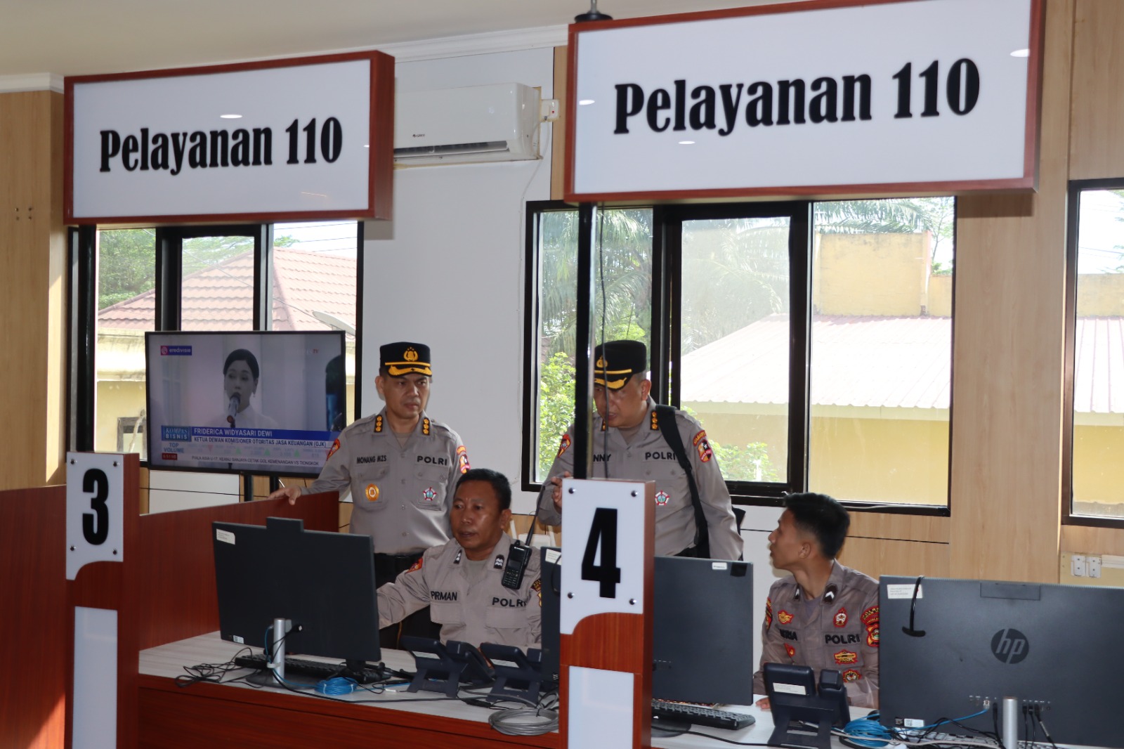 Polres Ogan Ilir Terima Tim Stamaops Polri, Pastikan Layanan Call Center 110 dan Pamapta untuk Pelayanan Cepat dan Responsibilitas
