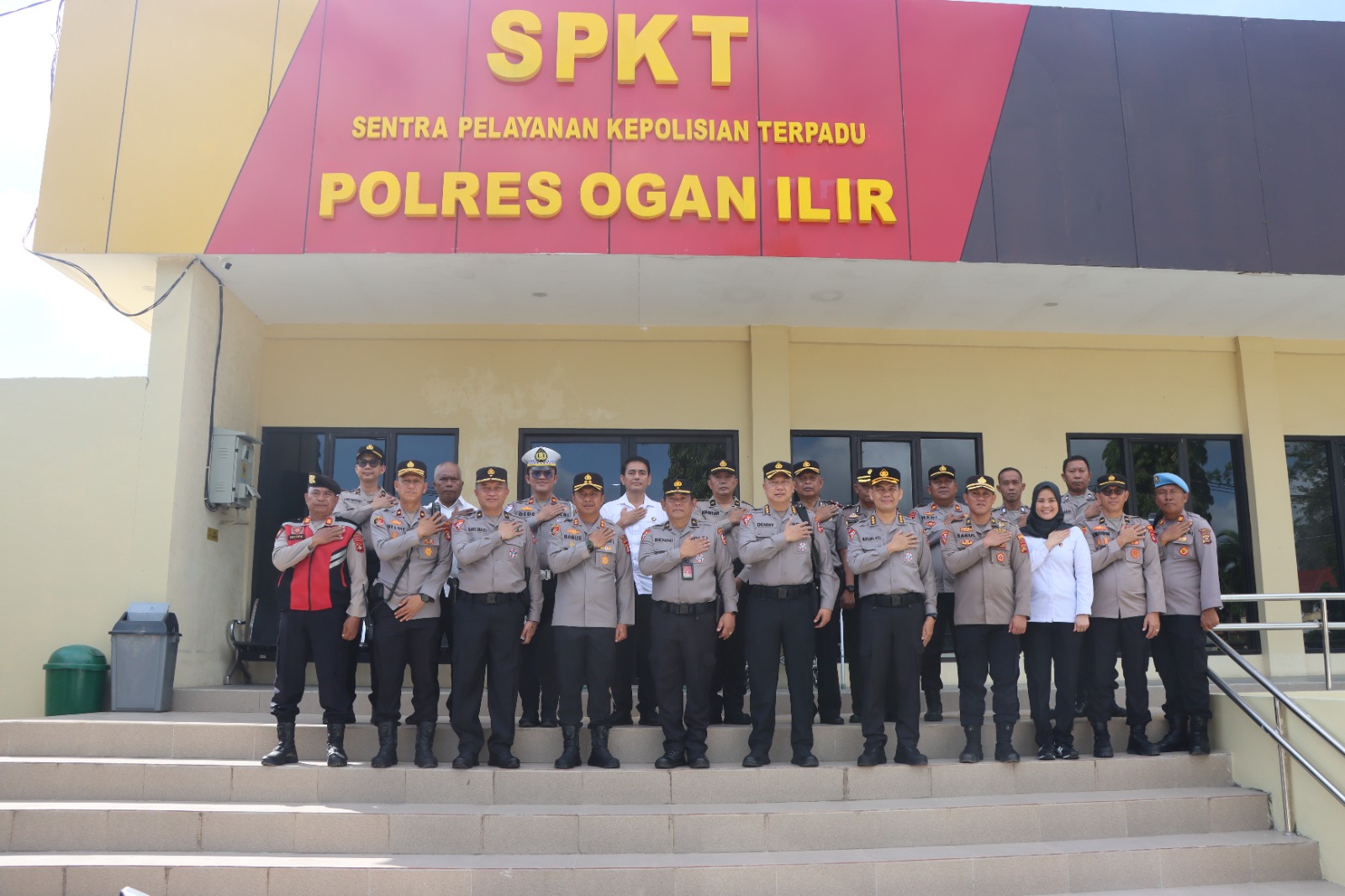 Polres Ogan Ilir Terima Tim Stamaops Polri, Pastikan Layanan Call Center 110 dan Pamapta untuk Pelayanan Cepat dan Responsibilitas