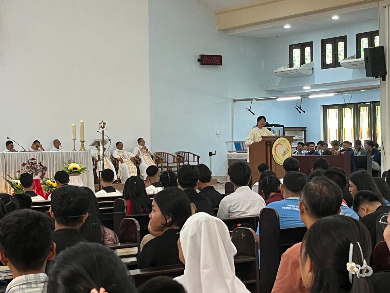 Meriah! 500 Peserta Banjiri Kompleks Seminari St Paulus Palembang, Ada Apa?