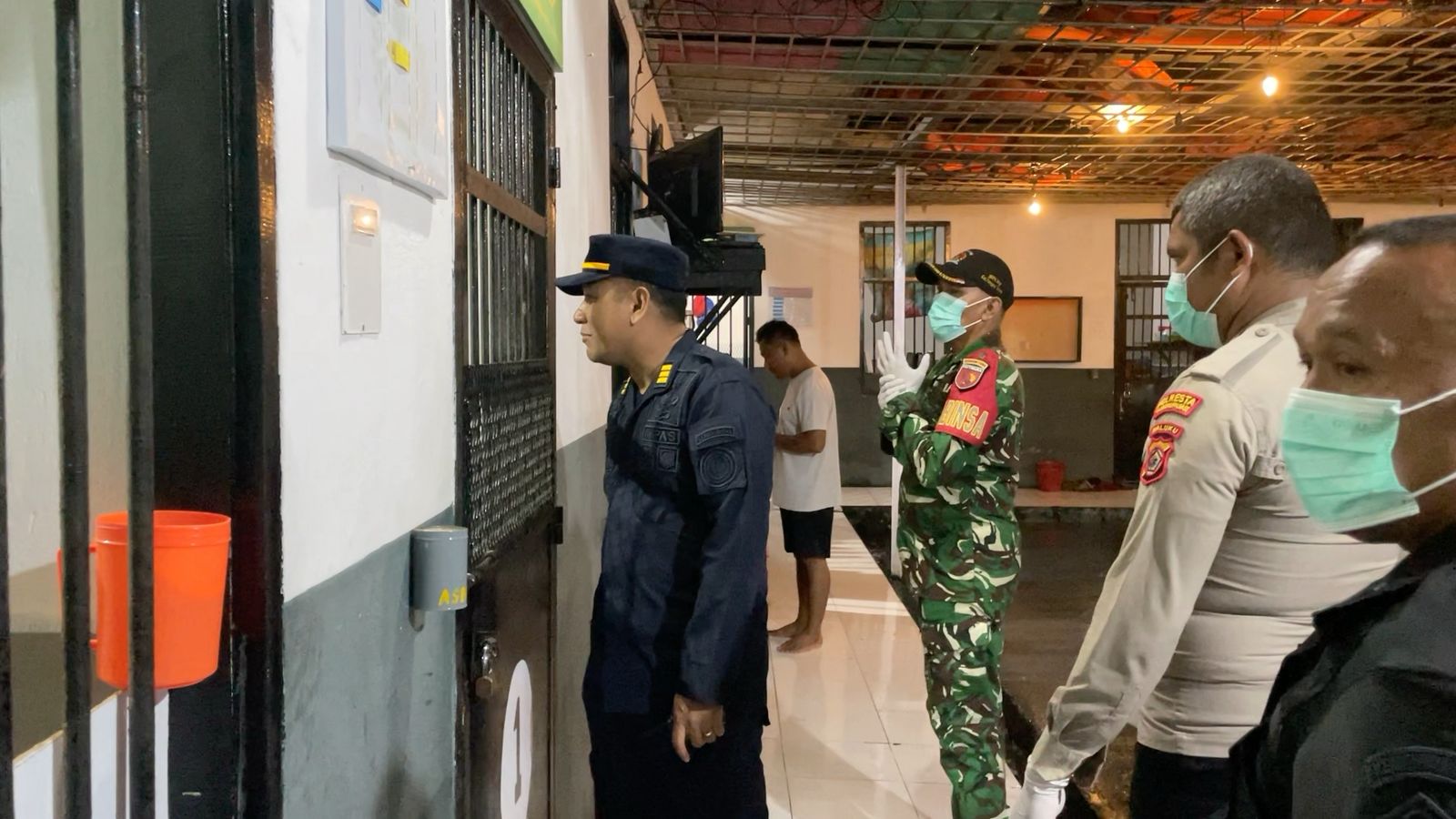 Rutan Ambon Gelar Sidak Gabungan Bersama APH Sebagai Tindak Lanjut Arahan Dirjen PAS