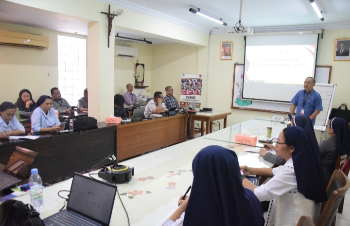 Lokakarya Pembahasan Kebijakan, Nota Kesepahaman, dan Standar Prosedur Operasional Kerja Sama Caritas Indonesia dengan Lembaga, Organisasi, Rumah Sakit, dan Kongregasi/Tarekat dalam Respons Kebencanaan
