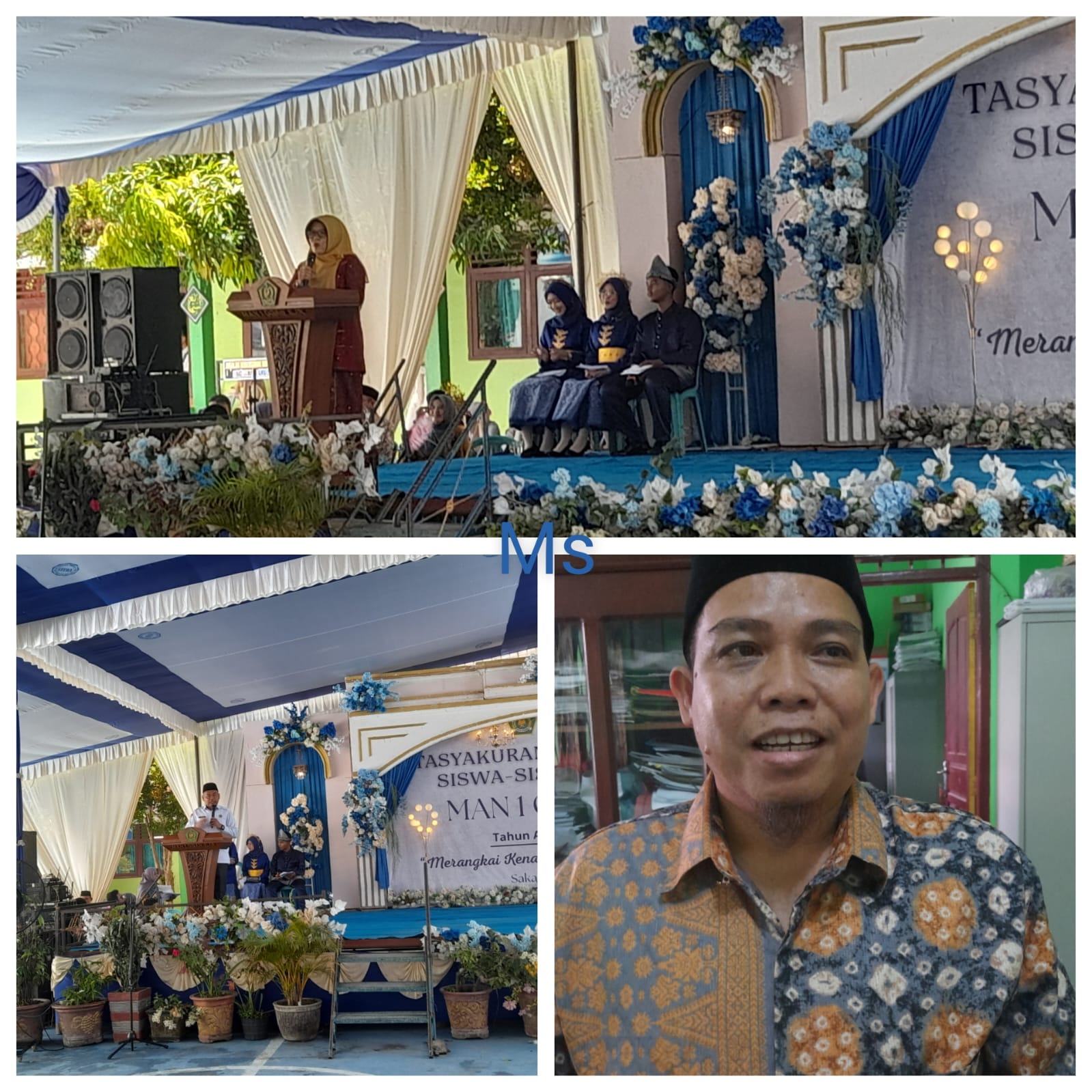 Pelepasan Tasyakuran Purnawiyata Siswa-Siswi Kelas Xll MAN 1 Ogan Ilir,