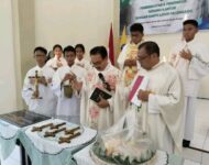 Wujudkan Komitmen Pendidikan, Yayasan Santo Louis Palembang Resmikan Gedung Kantor Baru