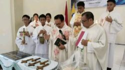 Wujudkan Komitmen Pendidikan, Yayasan Santo Louis Palembang Resmikan Gedung Kantor Baru