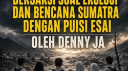 KETIKA ANAK-ANAK SMP BERSAKSI SOAL EKOLOGI DAN BENCANA SUMATRA DENGAN PUISI ESAI - Pengantar Antologi Puisi Esai SMP Negeri 15 Jakarta