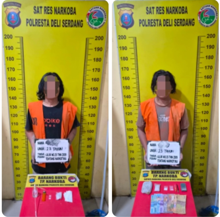 Jual Sabu, Warga Pagar Jati, Diamakan Sat Res Narkoba Polresta Deli Serdang